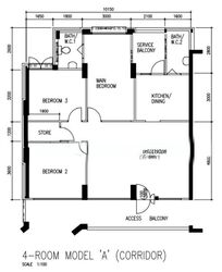 Blk 526 Pangshan Valley (Bukit Panjang), HDB 4 Rooms #556033211